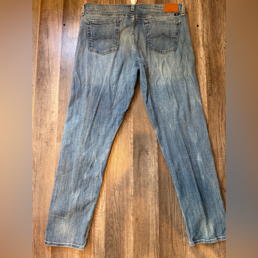 Lucky Brand Light Sienna Boyfriend Blue Relaxed Jeans Womens - Picture 4 of 11